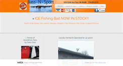 Desktop Screenshot of bassnsport.com